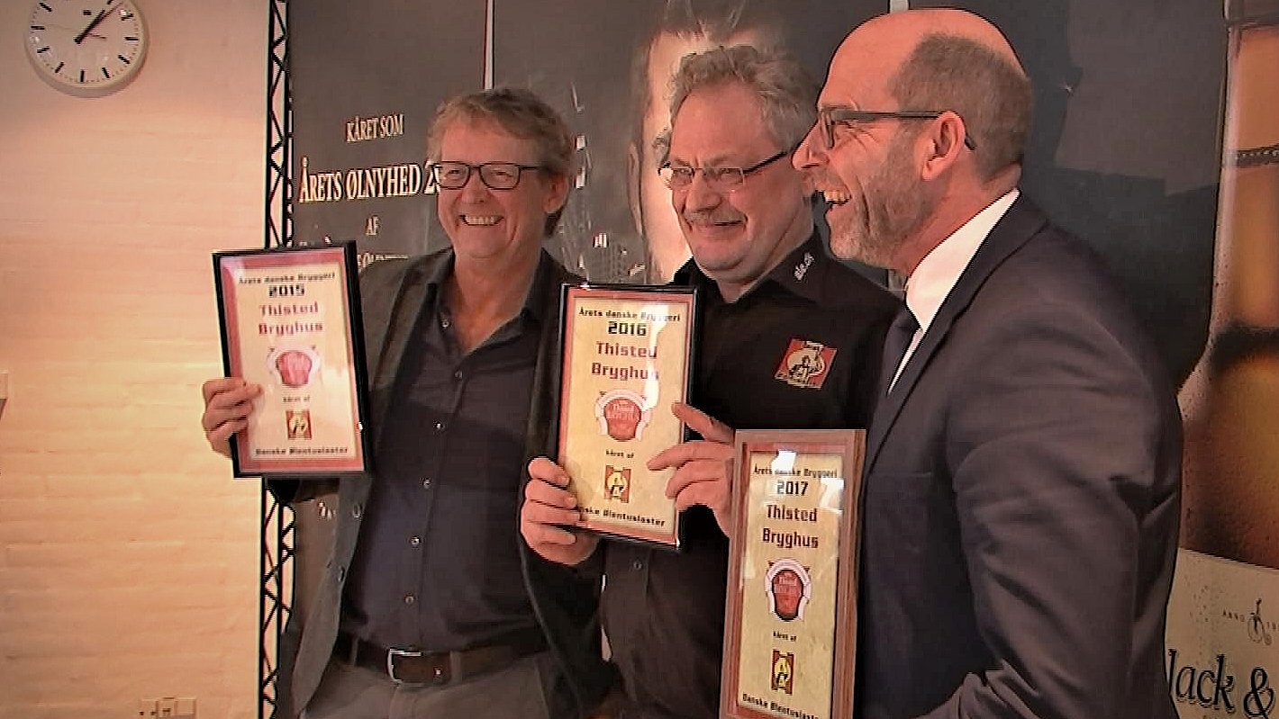 Thisted Bryghus har vundet titlen som Årets Danske Bryghus for tredje år i træk